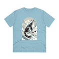thumbnail image 1 of Organic Creator T-shirt - Unisex Snow Leopard, 1 of 4