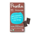 Organic Dark Chocolate Bars 55 Cacao with Cocoa Nibs, 2.8 oz, Pack of