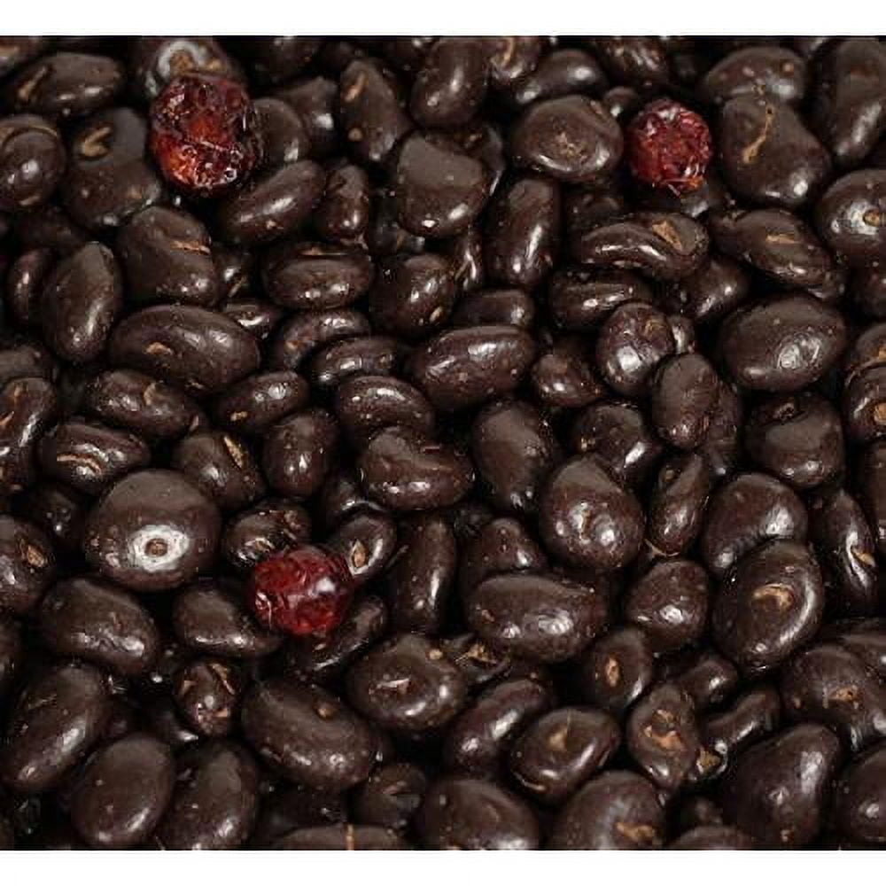Organic Dark Chocolate Covered Cranberries By Its Delish, 10 Lbs Bulk