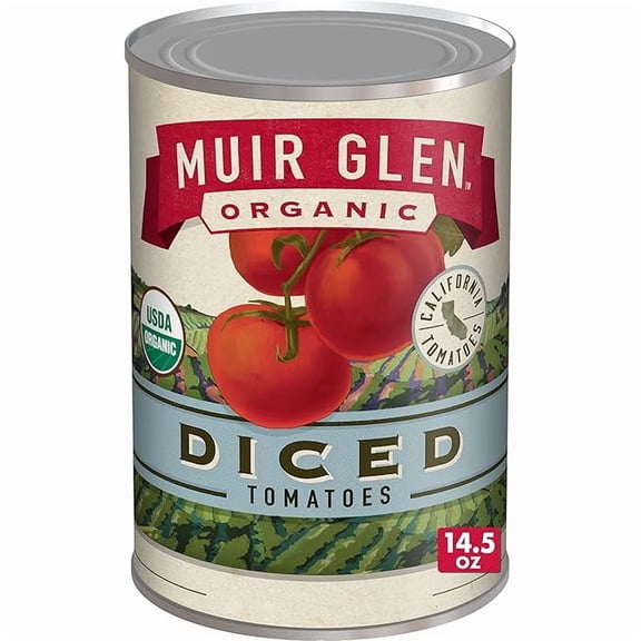 Organic Diced Tomatoes, 14.5 oz