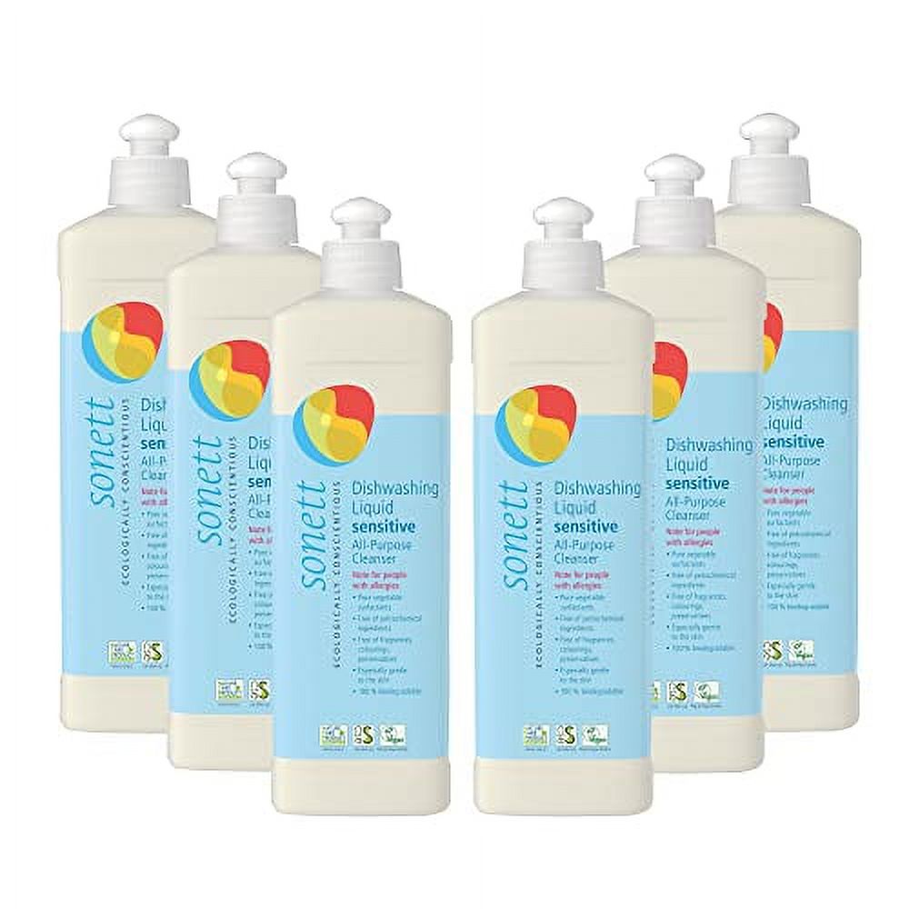 Organic Dishwashing Liquid, All Purpose Cleaner Sensitive Skin For