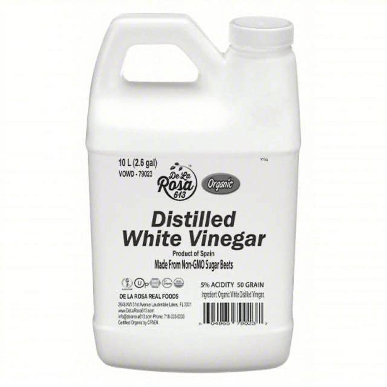 Organic Distilled White Vinegar (10 Liter)