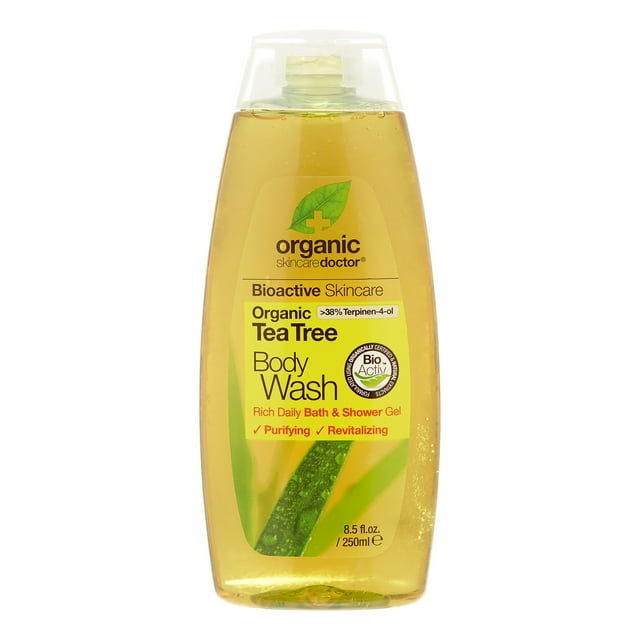 Organic Doctor Tea Tree Body Wash, 8.5 Fl Oz