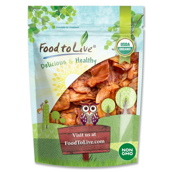 Organic Dried Jackfruit Slices, 6 Ounces Non-GMO, Vegan