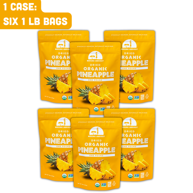 Organic Dried Pineapple