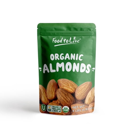 Dry Roasted Unsalted Almonds for Snacking