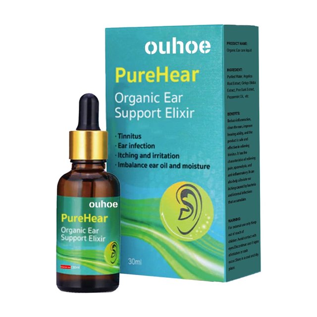 Organic Ear Protectant, Tinnitus, Back and Ear Clean Earwax