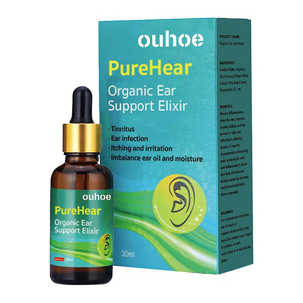 Organic Ear Support Elixir Natural Ear Drops