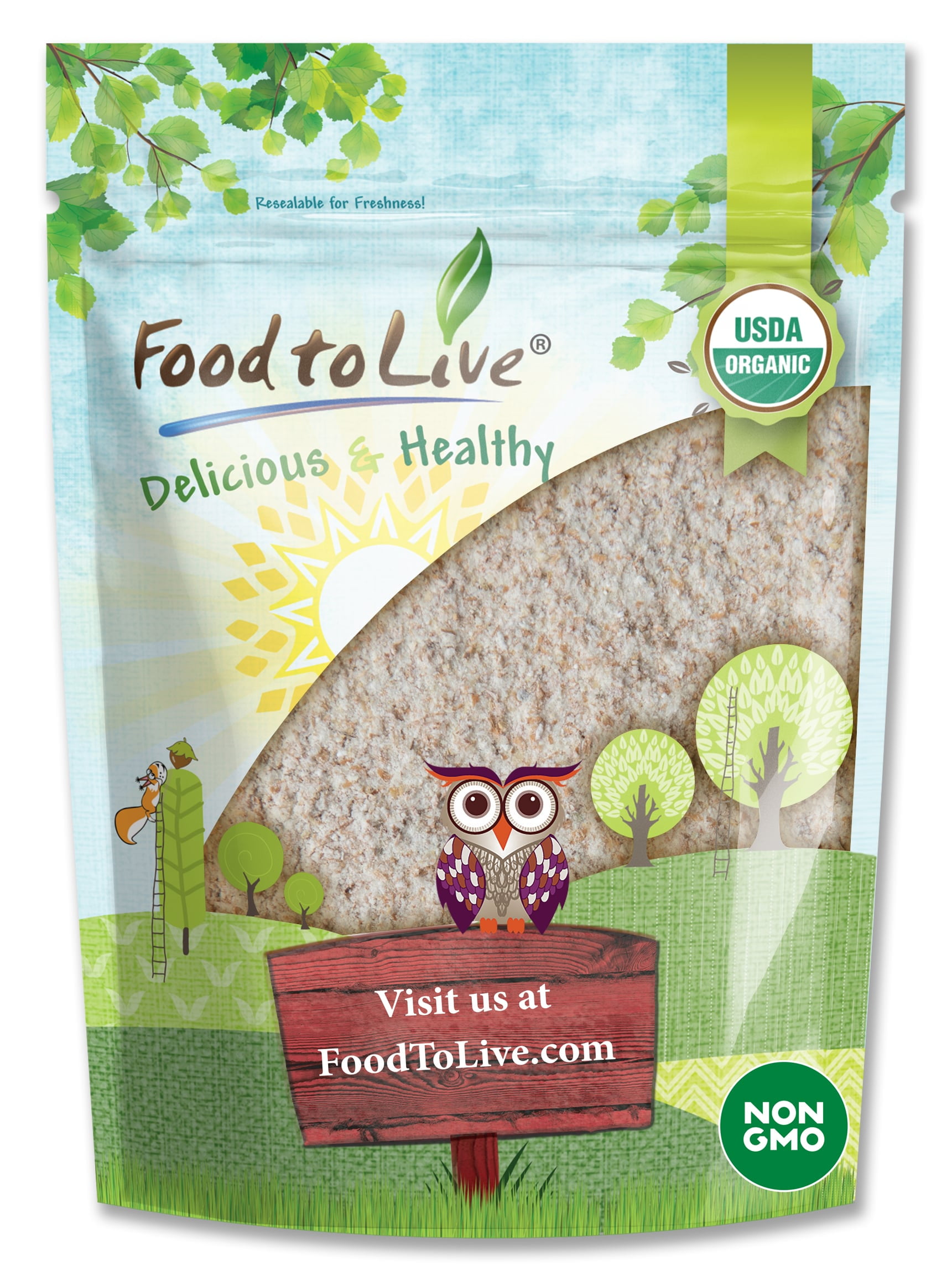 Organic Einkorn Whole Wheat Flour, 1 Pound  Non-GMO, Vegan. Good Source of Protein, Fiber, and Vitamins