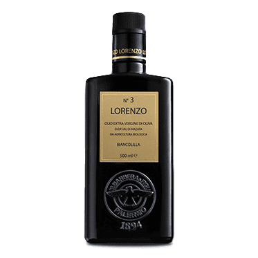 Organic Extra Virgin Olive Oil, P.D.O. "Val di Mazara" Lorenzo n. 3 by M. Barbera - 16.9 fl oz