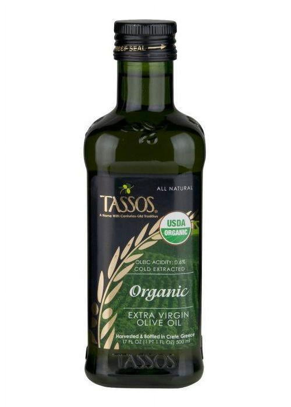 Organic Extra Virgin Olive Oil (Tassos) 500 ml