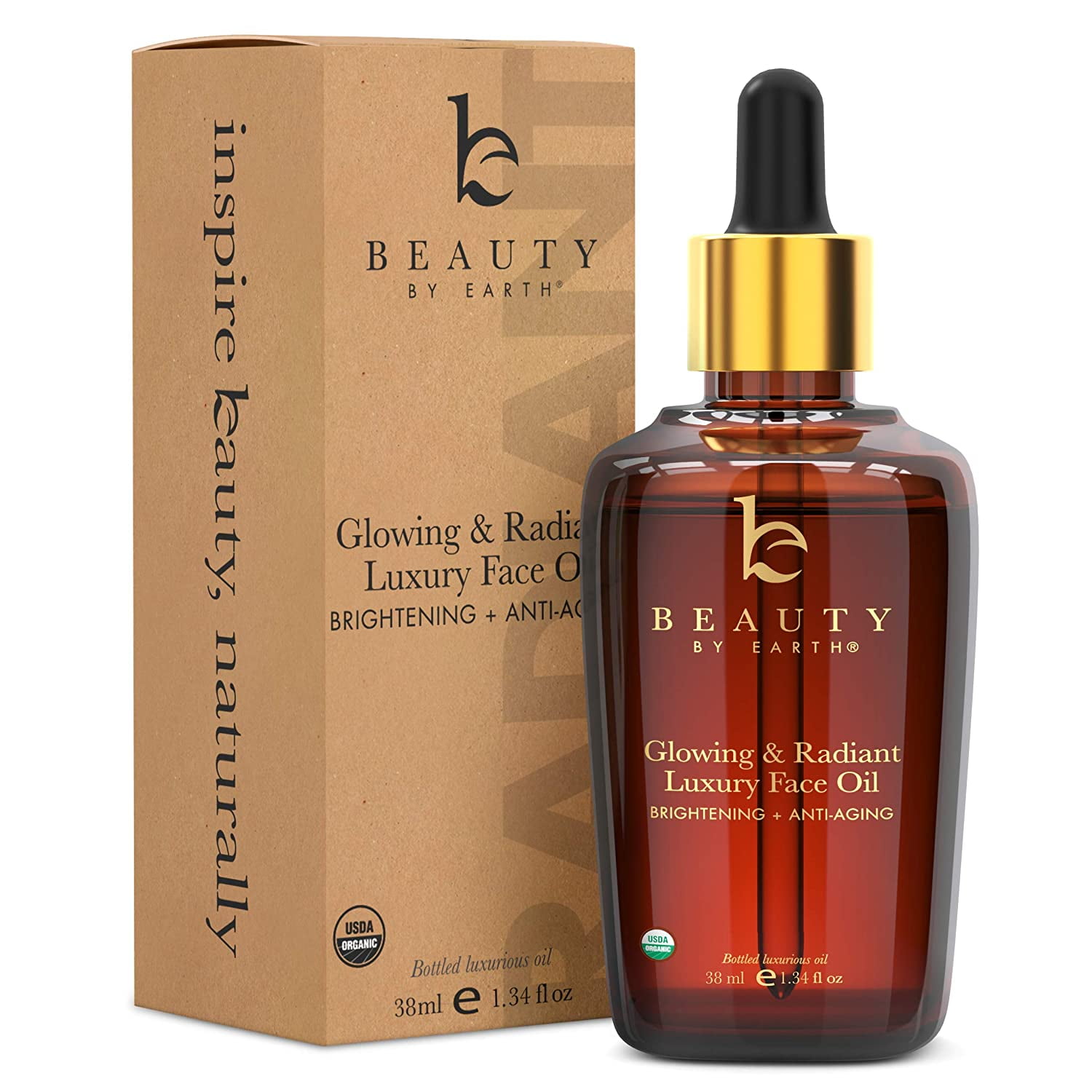 Organic Face Oil - Glowing & Radiant Anti Aging Face Oil in