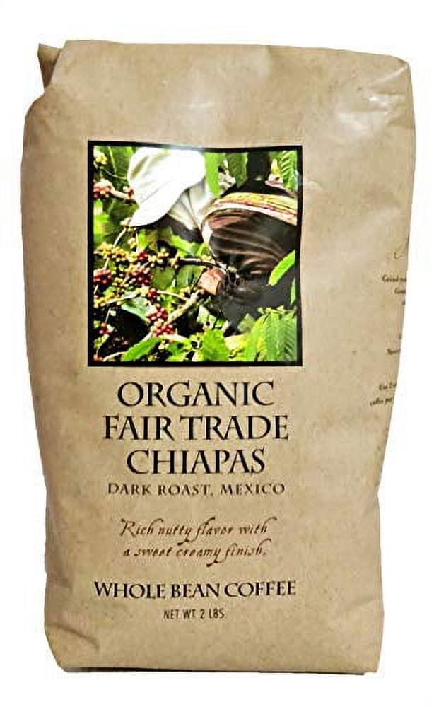 Organic Fair Trade Chiapas Whole Bean Coffee Dark Roast, Mexican 2