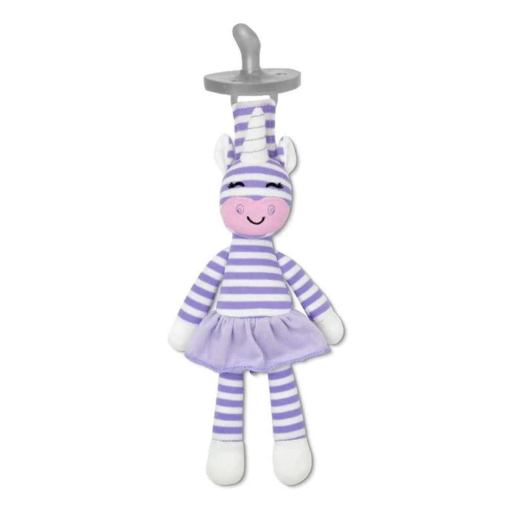Organic Farm Pacifier Buddy - Ziggy Zebra Organic Farm Pacifier Buddy - Ziggy Zebra