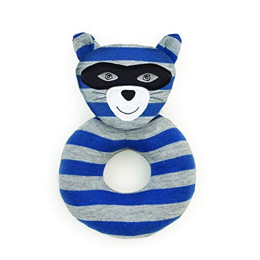 Organic Farm Buddies Robbie Raccoon Teething Rattle Walmart