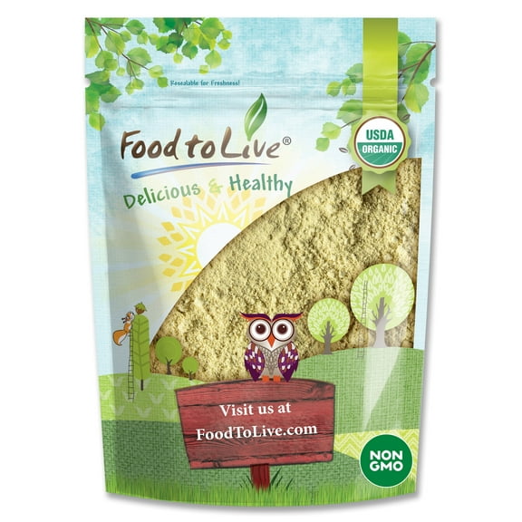 Organic Fenugreek Powder, 0.5 Pounds — Non-GMO, Raw, Vegan, Kosher — by Food to Live