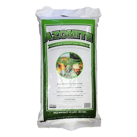 Organic Fertilizer - OMRI Certified - Granulated Natural Trace Minerals Soil Conditioner & Fertilizer For Healthier Plants Improved Soil Texture Increased Crop Yields Best For Ecosystem