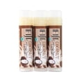 thumbnail image 1 of Organic Fiji 833884001364 0.15 oz Coconut Lip Balm - Pack of 3, 1 of 1
