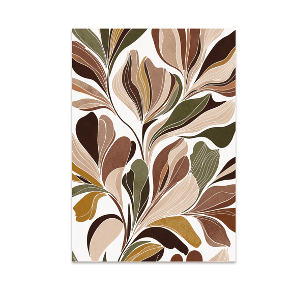 Organic Floral Wall Art - Nature Enthusiast - 13x19 Poster Print