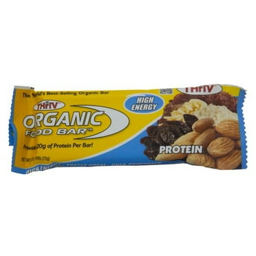Thriv Organic Food Bar Protein Bar 20g, Organic-2.65 oz