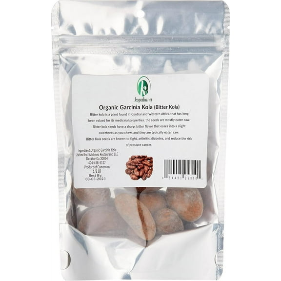 Organic Garcinia Kola/Bitter Kola Nuts 1/2LB