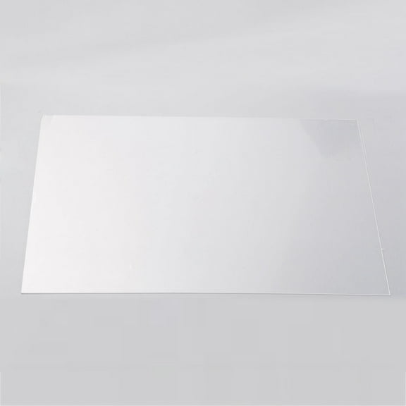 Organic Glass Sheet for Craft Projects Signs DIY Projects Rectangle Clear 29.6x20.8x0.05cm