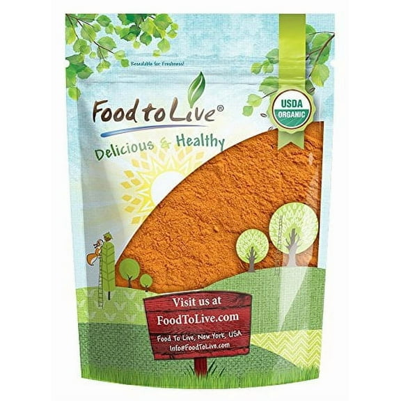 Organic Goji Berry Juice Powder, 1 Pound — Non-GMO, Kosher, Raw, Vegan — by Food to Live