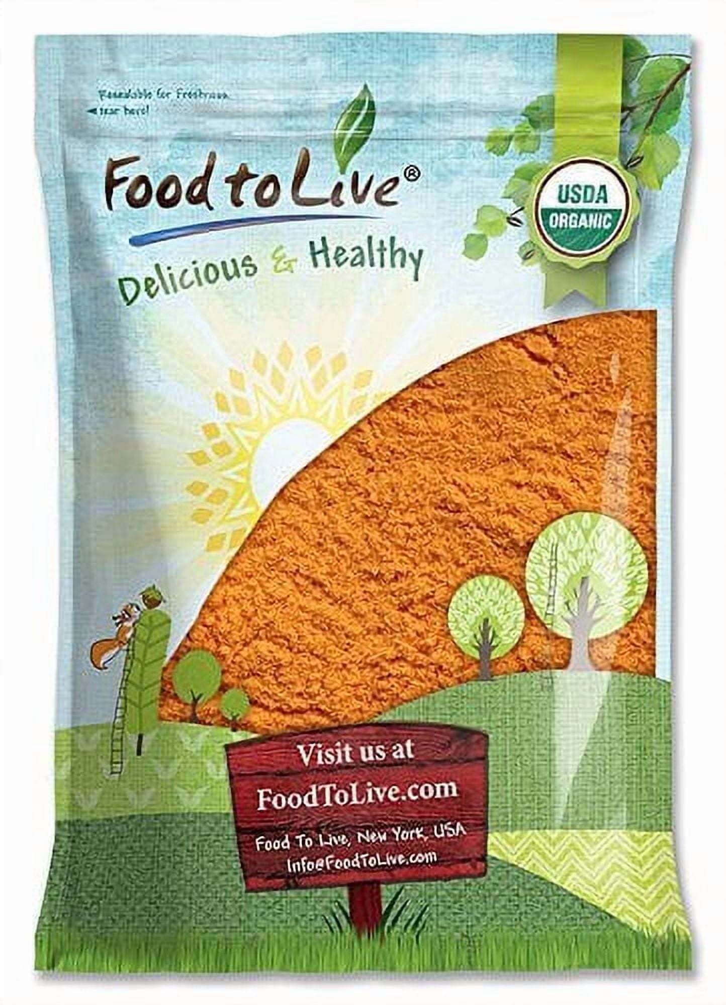 Organic Goji Berry Juice Powder, 12 Pounds — Non-GMO, Kosher, Raw, Vegan — by Food to Live