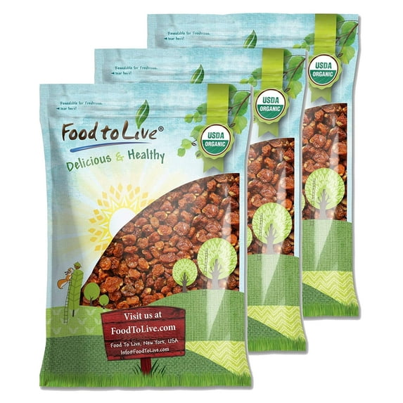 Organic Golden Berries, 30 Pounds - Non-GMO, Kosher, Raw, Vegan - by Food to Live