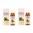 thumbnail image 1 of Organic Golden Castor Oil with Rose Roller, Cold-Pressed Pure Organic Castor Oil Roller Ball for Eyelashes, Eyebrows & Skin 50ml, 1 of 7