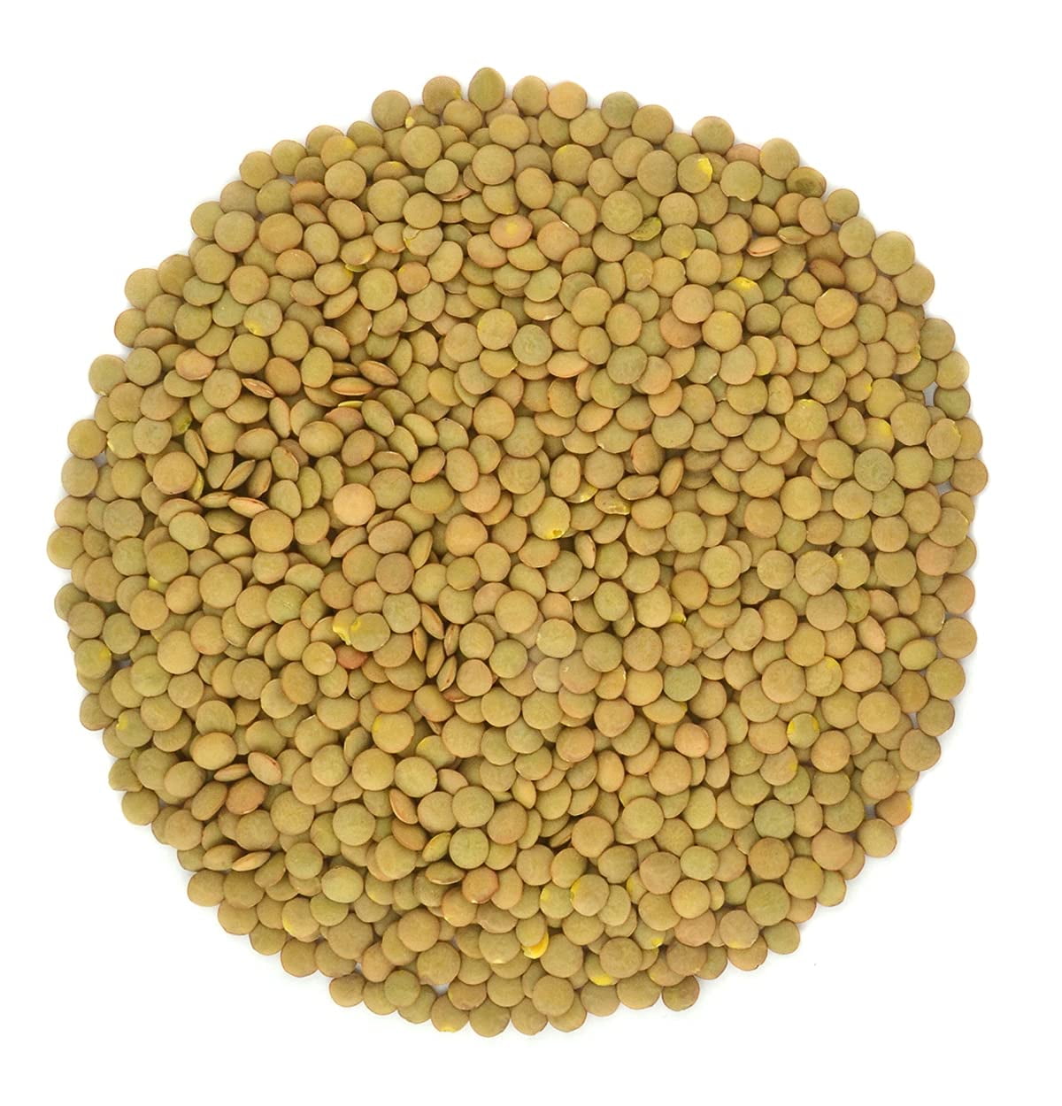 Organic Green Lentils Whole , High Fiber NonGMOBulk (3LB)
