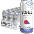 Organic Green Tea Blueberry Pomegranate (12 Pack) Antioxidant Brew 65mg