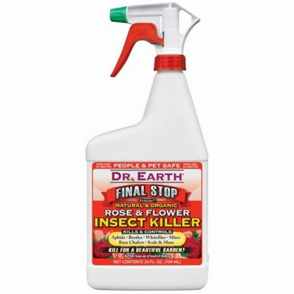 Organic Grow Inc 24 Oz Final Stop Rose & Flower Insect Killer RTU