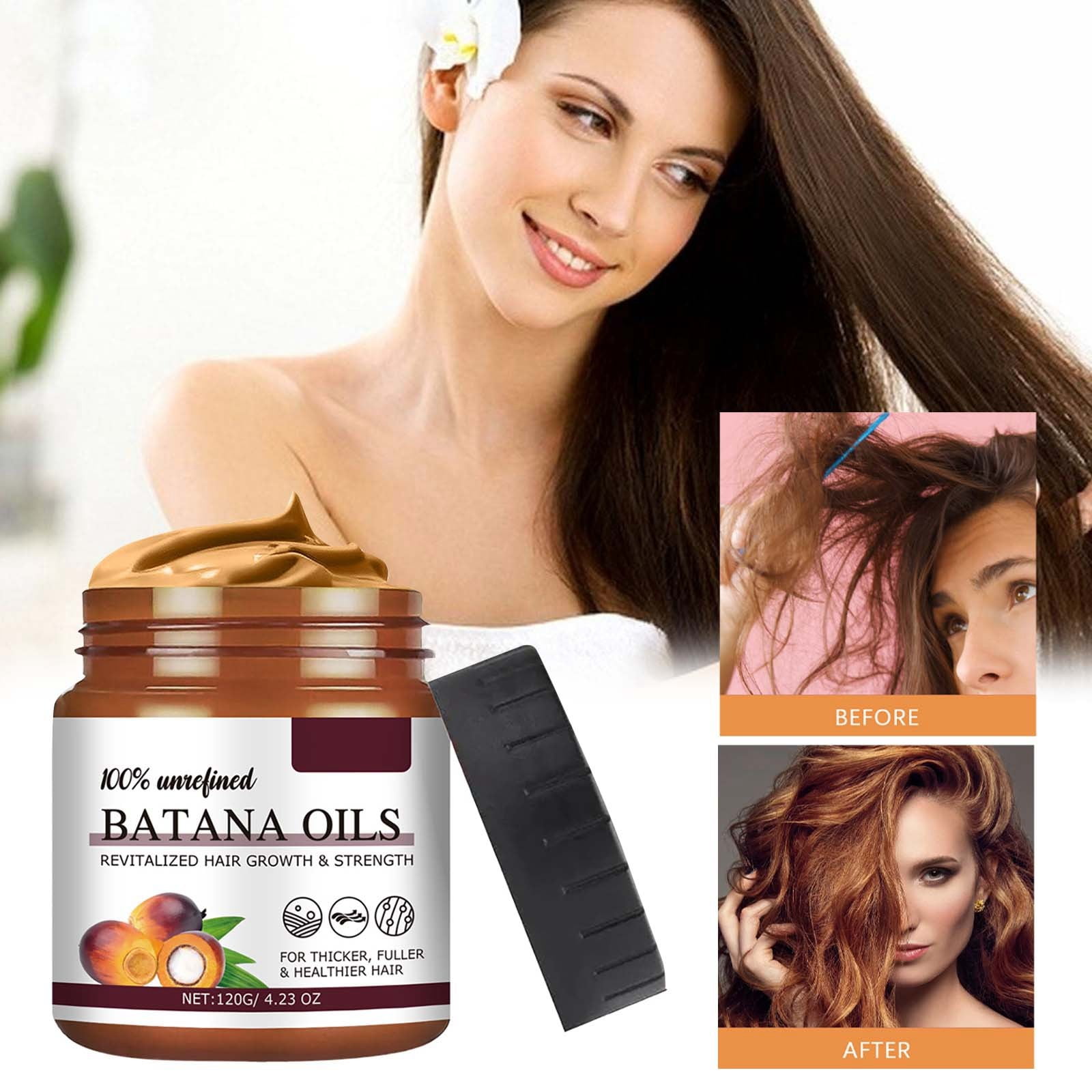 Organic Hair CREAM Hair CREAM for Curly Hair Batana Oil Hair Quality