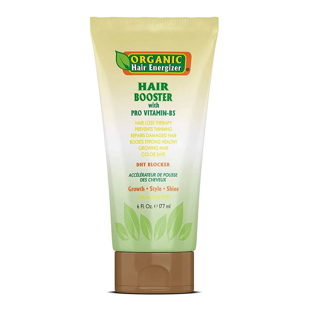 Organic Hair Energzier Hair Growth Booster With Pro Vitamin B5, 6 Oz, 3 Pack