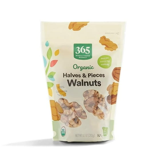 Organic Halves & Pieces Walnuts, 10 Ounce
