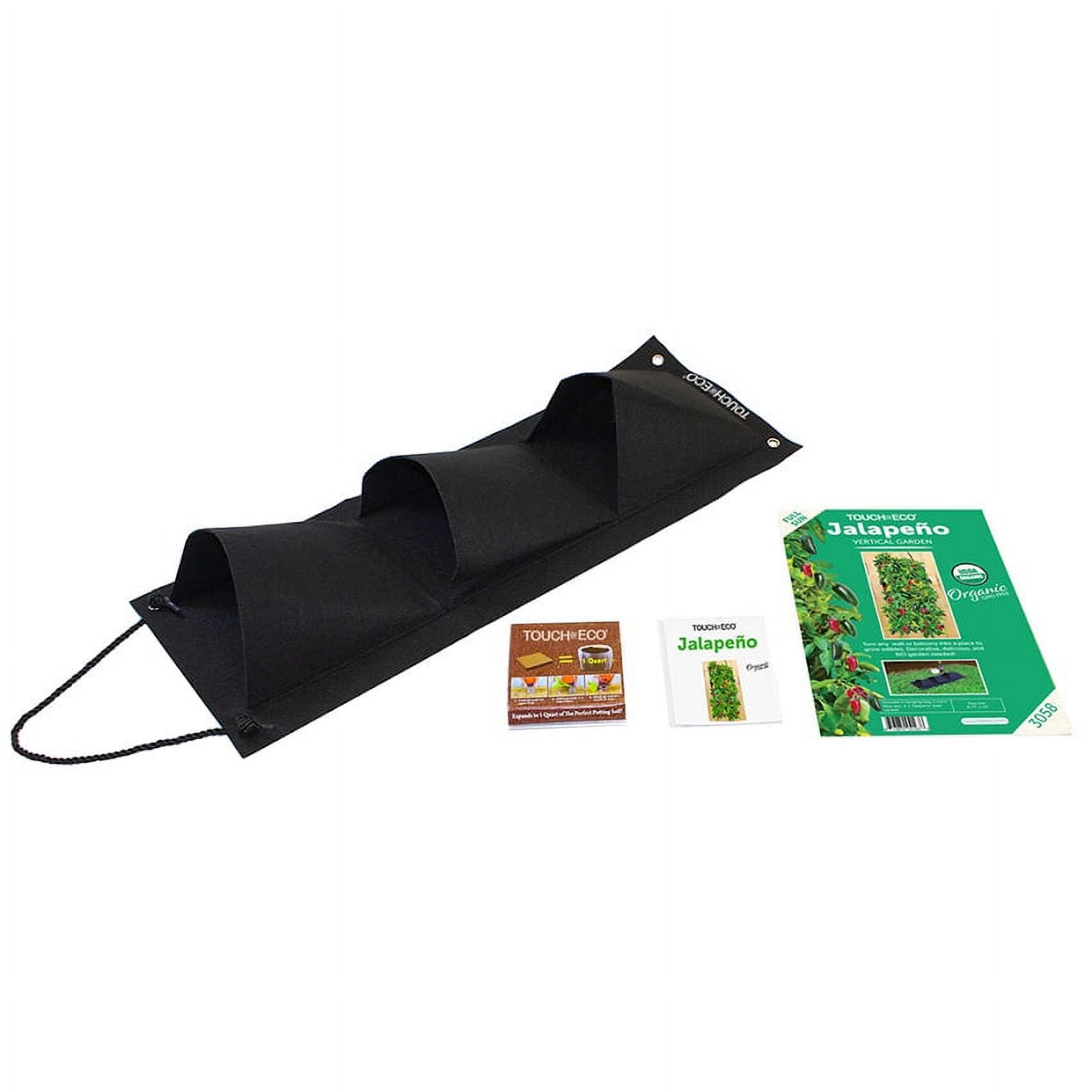 Organic Hanging Jalapeno Pepper Kit With Soil Block
