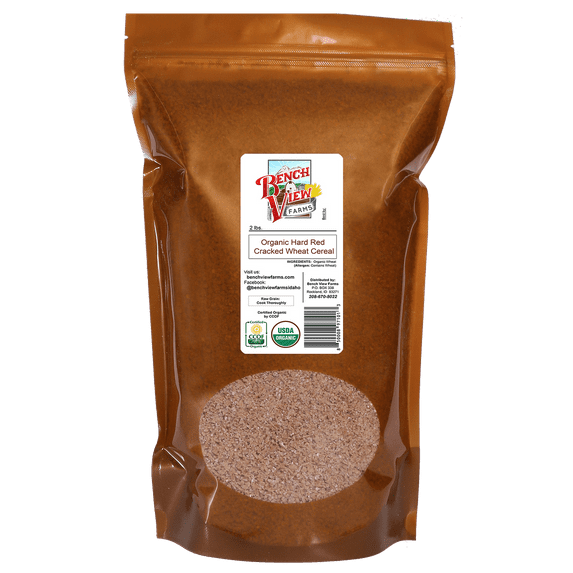 Organic Hard Red Cracked Wheat Cereal - 2lbs