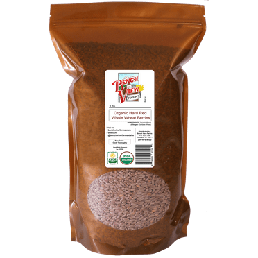 Organic Hard Red Wheat Berries - 3lbs