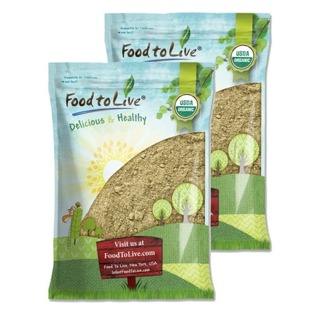 Organic Hemp Protein Powder, 16 Pounds — Non-GMO, Raw, Vegan, Kosher — by Food to Live