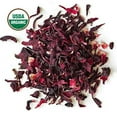 thumbnail image 1 of Organic Hibiscus flower Tea, cut & sifted 16 oz | Bulk Hibiscus sabdariffa | 16 oz Hibiscus Flower c/s | Dried Herbs | Metaphysical | Natural Herbs, 1 of 3