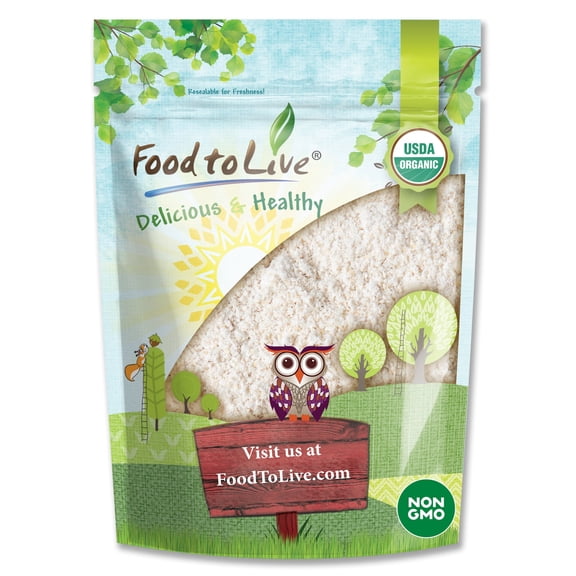 Organic Hulled Buckwheat Flour, 1 Pound – Non-GMO, Finely Milled, Kosher