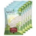 thumbnail image 1 of Organic Hulled Buckwheat Flour, 25 Pounds – Non-GMO, Finely Milled Raw Buckwheat Groats, Kosher, Vegan, Bulk Powder. Good Source of Fiber, Protein. Wheat Flour Substitute. Great for Pancakes, Noodles, 1 of 7