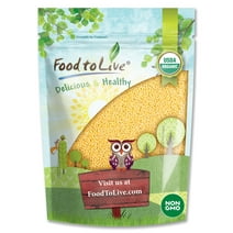 Organic Hulled Millet by Food to Live (Whole Grain Seeds, Non-GMO, Raw, Bulk, Product of the USA) (1 Pound)