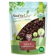 thumbnail image 1 of Organic Imported Thompson Seedless Raisins, 0.5 Pounds - Non-GMO, Raw, Vegan - by Food to Live, 1 of 7