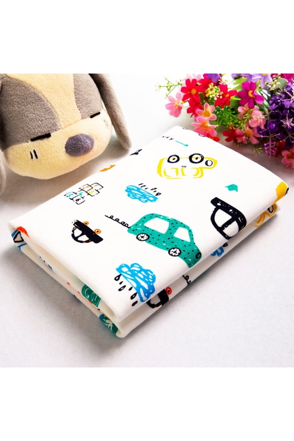 Organic Incontinence Pads for Baby & Toddlers 0-18 Months - 3 Layer Waterproof Protectors for Overnight Bed Wetting - Reusable White XXXL