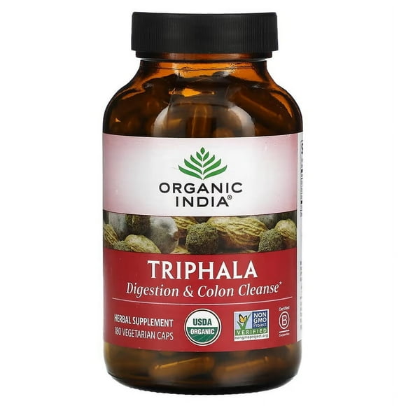 ORGANIC INDIA Triphala Herbal Supplement