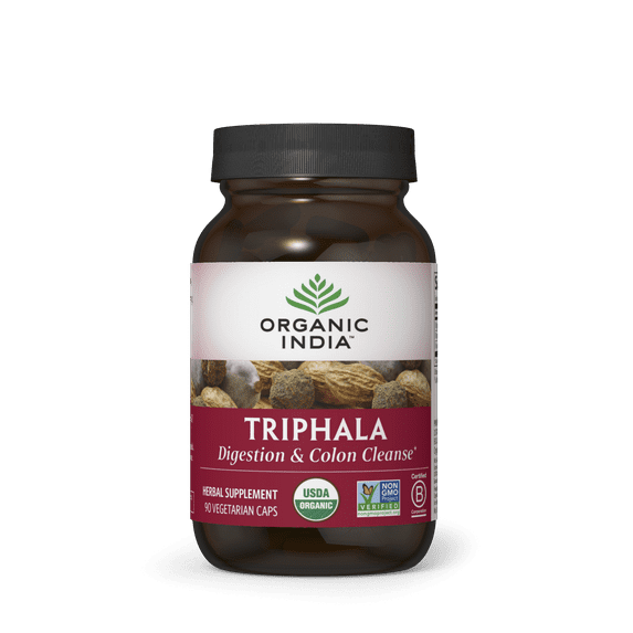 Organic India, Triphala 90 vegcaps