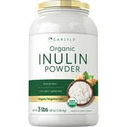 Organic Inulin Powder 48oz | Vegan Fiber Supplement | by Carlyle