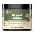 thumbnail image 1 of Organic Inulin Powder Fiber Supplement - Jerusalem Artichoke Prebiotic Bulk Inulin Fiber Powder 8oz Digestion Gut Health, 1 of 3
